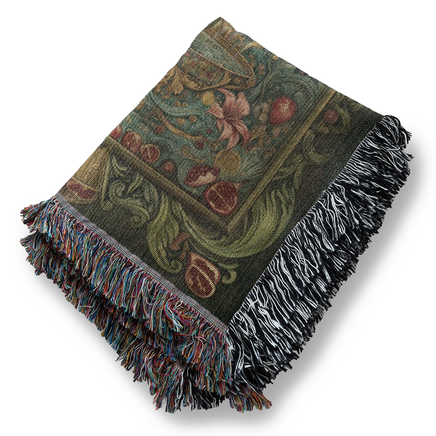 Art Nouveau Salty Pickle Jacquard Hygge Blanket