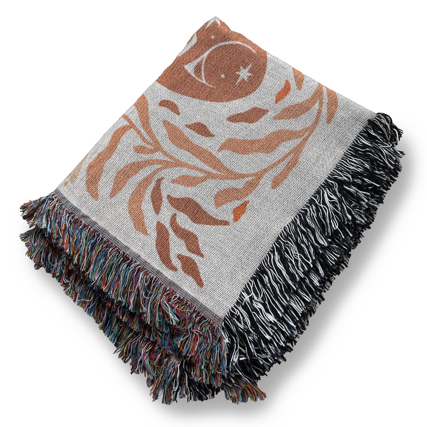 Boho Fox Jacquard Hygge Blanket