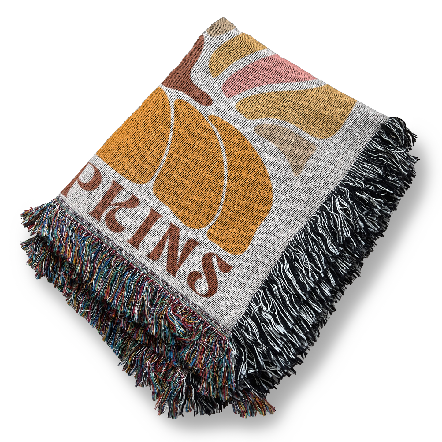 Farm Fresh Pumpkins Boho Jacquard Hygge Blanket